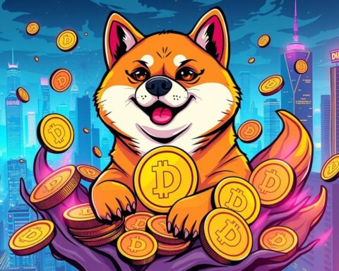 Cryptocurrency, Coins, Dogecoin Security, Blockchain Technology, Dogecoin