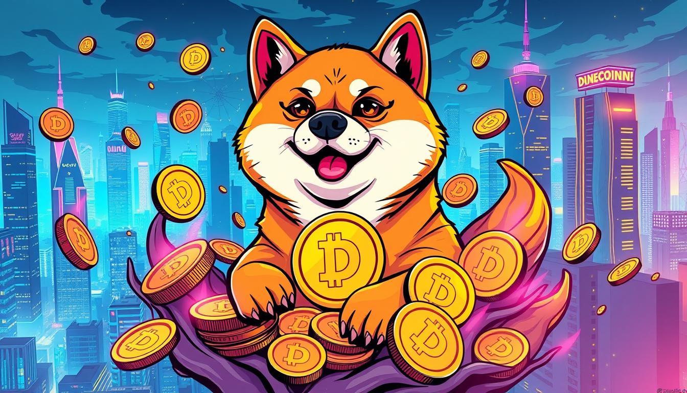 Cryptocurrency, Coins, Dogecoin Security, Blockchain Technology, Dogecoin