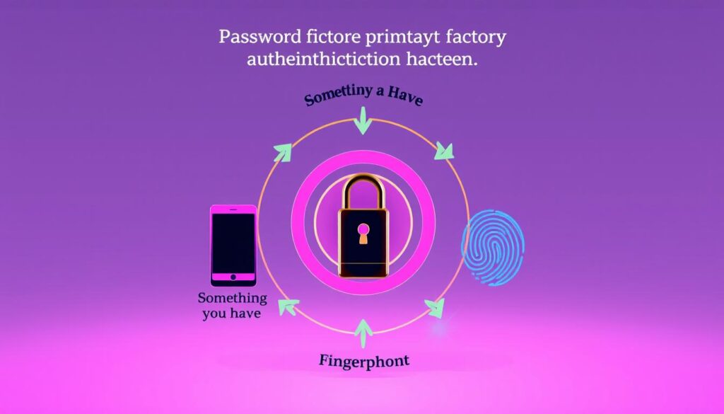 Authentication factors diagram